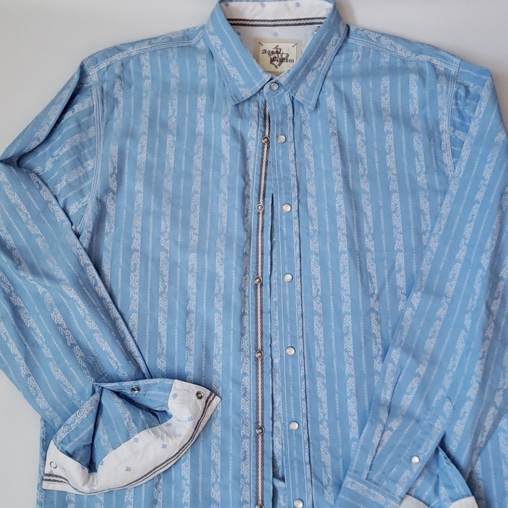 Age of Wisdom Men's button down dress shirt